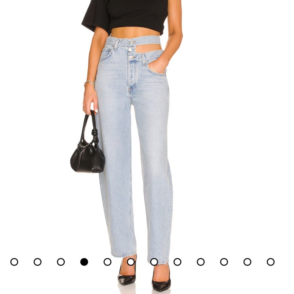 AGOLDE Broken Waistband jeans